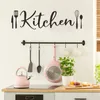 Engels Slogan Keuken Muursticker Restaurant Keuken Kookplaat Achtergrond Woondecoratie Behang Creatieve Patroon Stickers