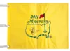 JIM NANTZ Autographié Signé Signé Auto Collectable MASTERS Open Golf Pin Flag