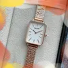 Zegarek dla kobiet klasyczny Wysokiej jakości luksusowy zegarek ze zegarem ze stali nierdzewnej na rękę