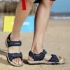 Гора 44 ЧЕЛОВЕКА БОЛЬШОЙ ОБУВНЫЕ ОБУЧЕНИЯ НА SUMPER COMSTECT CUROER SANDLES SANDALHAS EM MACCULINO COURO SAMOOL HOMBRE SANDAL DE SPORT для мужчин S L230518