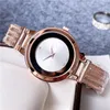 Relógios de pulso de marca completa da moda, mulheres, meninas, senhoras, com logotipo de luxo, aço, pulseira de metal, relógio de quartzo G156