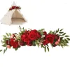 Декоративные цветы свадебная арка цветочная гирлянда для искусственной розовой добычи стул