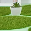 Fiori decorativi Simulazione Tappeto erboso Prati artificiali Tappeto erboso Materiale fai-da-te Ciuffo realistico Cespugli in miniatura Scenario a grappolo di piante