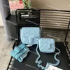 2023 Kvinna Marmont Belt Väskor Designer Väskor 18 cm eller 12 cm 2 Size Luxury Crossbody Chain Bag Cowhide Leather Fashion Lady Purse Clutch Flap Plånbok