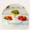 Opslagflessen 1 st Plastic Fruit Rek Mand Snoep Plaat Thuis Organizer Keuken Tool Voor Groente Cookies Trays