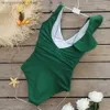 Traje de baño para mujer 2023 Traje de baño de malla con cuello en V sexy Traje de baño de una pieza para mujer Traje de baño Push Up Monokini Trajes de baño de impresión Traje de baño Ropa de playa T230606