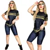 Nouveau femmes survêtement rayé Yoga ensemble à capuche haut court taille haute pantalon Sportswear 2 pièces Sport costume sweat pantalon t-shirt