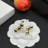 Driedelige Parel Oorbellen Stud S925 Zilveren Naald Lange Oorbel Trend All-Match Mode 18K Goud Dames Sieraden Cadeau Accessoires