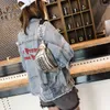 Seesäcke Kleine Tasche Weibliche Welle Koreanische Trend Geschlungen Breiten Schultergurt Taille Mode Brust Pailletten Disco Tanzen Tasche.