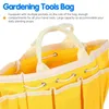 Borse portaoggetti Borsa multifunzionale per attrezzi da giardinaggio con tessuto Oxford e tasche multiple per piantare il taglio