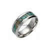 Pierścienie opaski Pierścień ze stali nierdzewnej Kolorowa biżuteria mody dla mężczyzn prezent Willl i Sandy 080186 Drop dostawa Dhykt