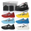 مع مصمم الصندوق المصمم للمدربين Men America Cup Leather Sneakers عالية الجودة براءة اختراع للمدربين المسطحين الأسود شبك الدانتيل أحذية غير رسمية في الهواء