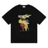 G ALLERY D EPT Herren Damen Designer RHUDE T-Shirts Bedrucktes Modemann T-Shirt Baumwolle Casual T-Shirts Kurzarm Luxus Hip Hop Streetwear T-Shirts GRÖSSE S-XL Q1 P19J