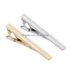 Tie Clips Sier Gold Strap Business Suits Shirt Necktie Ties Bar Fashion Jewelry For Men Will And Sandy Drop Delivery Cufflinks Clasps Dhpv6