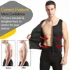 Body Shapers voor mannen Body Shaper voor mannen Tailletrainer Saunapak Zweetvest Afslankend ondergoed Gewichtsverlies Shirt Vettraining Tanktops Shapewear 230606