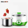 Parti di pentole Yogurt Maker Mini macchina automatica per yogurt Utensili per yogurt fai da te Elettrodomestici da cucina Elettrodomestici per serbatoi in acciaio inossidabile Yogurt 230605