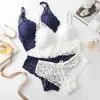 Maternity Intimates Women Bra Set Deep and Panties Underwear Embroidery Female Sexy Lingerie