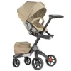 유모차# Dsland Baby Stroller 3 in 1 High Land Scape Sitting Pram Buggy Bassinet Born Carriage Car Walkers {Category}