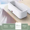 Rengörare Ny USB Ultrasonic Cleaner Multifunktion Mini Washing Machine For Home Travel Bubble Cleaning Tools Glasögon Deep Dekonation