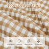 Set di biancheria da letto 100% cotone Copripiumino in stile giapponese semplice Set di biancheria da letto con strisce scozzesi Traspirante per la pelle 1 Copripiumino 2 Federa 230605