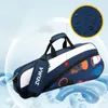 Sacos de tênis à prova d'água Badminton Racket Bag Single Shoulder Thicken Gymbag Sport Bags For Badminton Training Shoes Kids Adult Gifts 230606