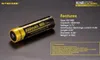 本物のnitecore NL1485 14500リチウムバッテリー850MAH 3.7Vヘッドランプ懐中電灯の充電式バッテリーLEDライト