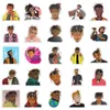 52Pcs rapper Star Juice Wrld stickers Graffiti Stickers Luggage Laptop Waterproof Stickers Skateboard Refrigerator Guitar Car Decoration Stickers