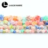 Beads 20pcs Loose Colorful Peony Natural Shell For Jewelry Making DIY Bacelet Necklace Ankles Accessories