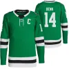 14 Jamie Benn Reverse retrò hockey Jersey''stars'''21 Jason Robertson 18 Max Domi 91 Tyler Seguin 4 Miro Heiskanen Joe Pavelski Roope Hintz Mike Modano Oettinger Maglie