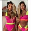 Maillots de bain pour femmes Push Up One Piece Maillot de bain Femmes Sexy High Cut Bandage Maillots de bain Swim Beach Wear Bath Suit 2021 Monokini Body T230606