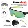 Lunettes de plein air SCVCN lunettes de cyclisme polarisées UV400 lunettes de vélo homme femme sport course à pied ski équitation lunettes de soleil VTT vélo 230605