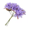 Decorative Flowers Artificial Bouquet Fake Carnation Flower Leaf Wedding Home Party Tables Decoration Mother's Day