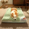 kennels pennen HOOPET Winter Hond Mat Luxe Pad voor Kleine Middelgrote Grote Honden Plaid Bed Katten Pluis Slapen Verwijderbaar Wasbaar Huisdier 230606