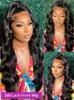 360 Loose Body Wave HD Lace Frontal Human Hair Wig indian Human Hair Lace Front Wigs For Women Pre Plucked 40 Inch seamless wig