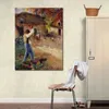 Camille Pissarro lienzo arte Pere melón corte madera hecho a mano impresionista paisaje pintura hogar Decoración moderna