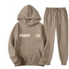 Lyxig designerhuvtröja Träningsoverall Causal Män Kvinnor Kostymer Fleece Sweatsuits Sport Höst Vinter Pollover Mode hoodies Jogger träningsbyxor teknisk fleece Sportkläder