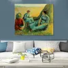 High Quality Handcrafted Camille Pissarro Oil Painting Haymakers Resting Landscape Canvas Art Beautiful Wall Decor