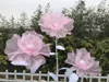 Decorative Flowers Artificial Silk Peony Rose For Home Wedding Road Lead Backdrop Flower Pography Props Outdoor Party Stage Supplies