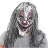 Home Funny clown face dance cosplay masker latex party maskcostumes rekwisieten Halloween terreurmasker mannen enge maskers c298