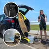 Gadgets ao ar livre portátil acampamento chuveiro 12v carro isqueiro portátil bomba de chuveiro ao ar livre para acampamento de viagem caminhadas chuveiro para animais de estimação lavagem de carro 230606