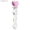 Crystal Glass Dildos Masturbator Realistic Dildo Penis Glass Beads Anal Butt Plug Sex toys for Woman Couples Vaginal Stimulation L230518