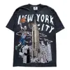 メンズTシャツクラシックWL Tシャツストリートウェアアニメカジュアルメンズ衣料品特大のプリント半袖トップスティー230607