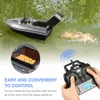 Elektriska båtar GPS SMART RC Fiske Bait Boat Wireless Remote Control Feeder Toy 500m Range Fish Finder Speedboat 230607