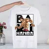Herr t-shirts Baki T-shirt män retro tvättade toppar tees harajuku grappler yujiro hanma tshirt streetwear hip hop man t-shirts 230607
