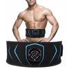 Core-Bauchmuskeltrainer, EMS-Muskelstimulator-Trainer, USB-Elektro-Abs-Toner, Bauchgürtel, Vibration, Körper, Taille, Bauch, Gewichtsverlust, Fitnessgeräte 230606