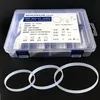 Repair Tools & Kits total 49pcs White Gasket For Front Glass 16-40mm Dia High 1 7 Thick 0 4mm Watch Parts318J