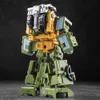 NOVA Transformação da Fábrica de Ferro IF EX-64 EX64 Brn Resolute Defender Mini Figura de Ação Robô Brinquedo com Caixa L230522