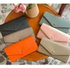 Genuine cow leather women designer wallets long style lady fashion casual clutchs female zero card purses no356