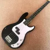 Высококачественный пользовательский магазин, черный 4-струнный электрический бас, Ps Bass Electric Guitar, бесплатная доставка
