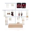 Sieradendozen Mode 52 Haak Oorbel Sieraden Organizer Oorbel Organizer Opknoping Houder Ketting Display Stand Box Houder Rack Sieraden Hanger 230606